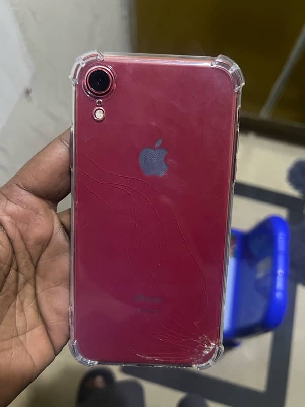 i phone XR Jv 64 GB Batery service pe . chelnay m 100% ok. 03216555540 1