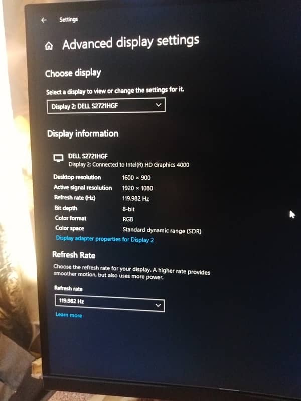 DELL 27 Gaming Monitor S2721HGF 0