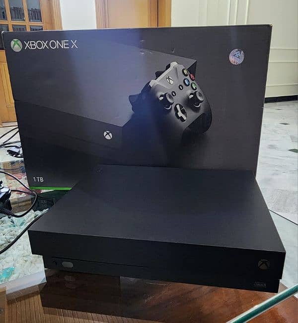 Xbox One X 1TB 0