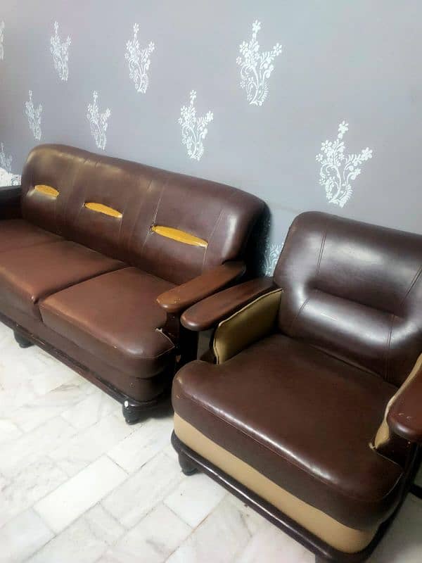 7 seater leather sofa set 1