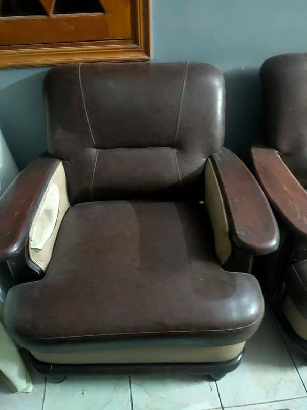 7 seater leather sofa set 2