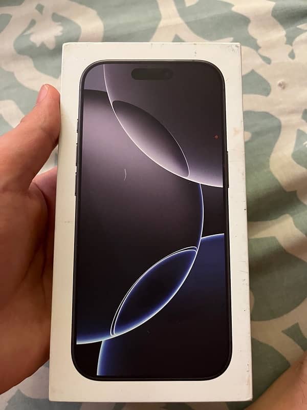 iPhone 16 pro 256gb 0