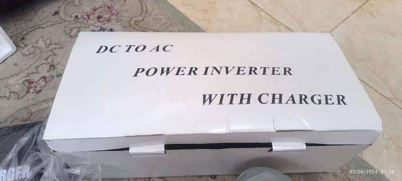 Car Power Inverter plus charger 1600W DC 12V to AC 220V 3