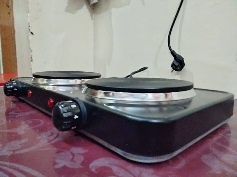 RAF double Electric stove ceramic 2