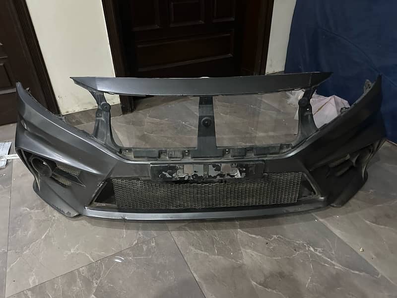 Honda Civic X Fc 450 Front Bumper Used 2