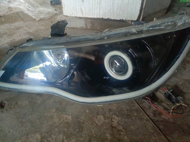 Honda Civic Reborn Projector Headlights 1