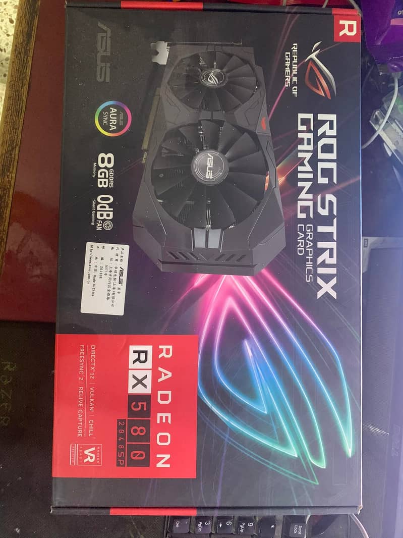 Asus Rx 580 8 gb 0