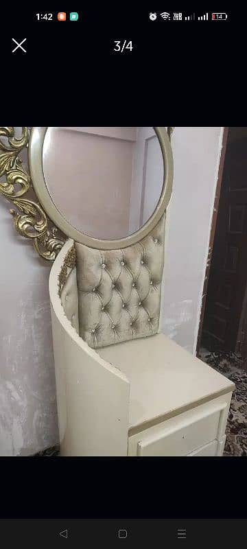 dressing table with 2 drawer 1