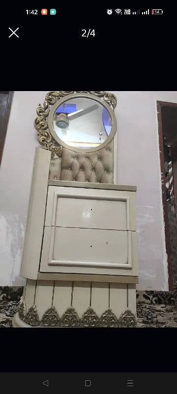 dressing table with 2 drawer 2