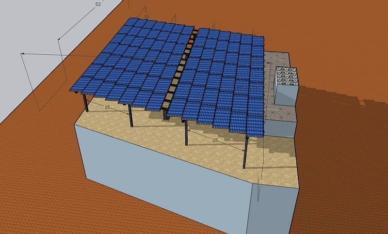 Solar panels inverters lithium batteries 1