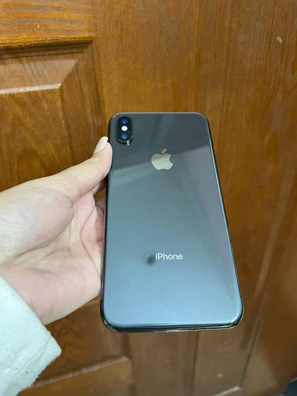 Iphone X 64 gb PTA Approved black colour 0