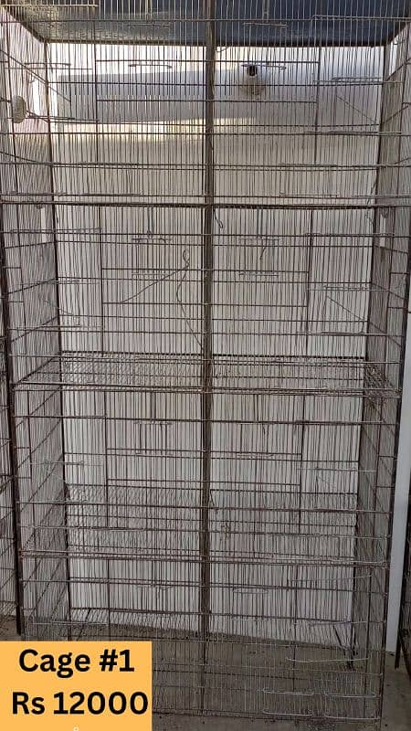 Cages Available for Sale, Very Good Quality and very Reasonable price. 0