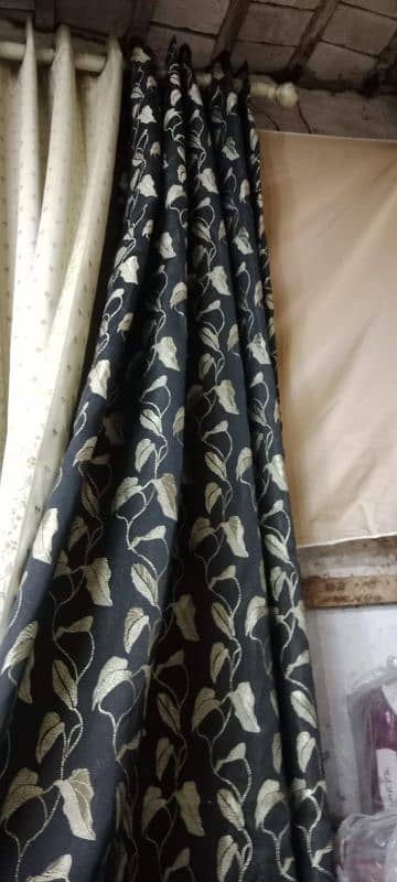 Curtains new design 8tf length 54" widths 6