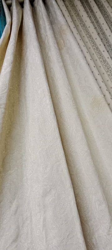 Curtains new design 8tf length 54" widths 9