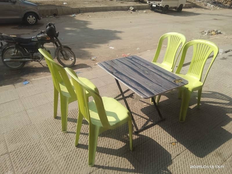 biryani counter tables chair for sell 1