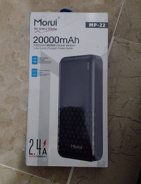 Morui 20000mah Powerbank 0