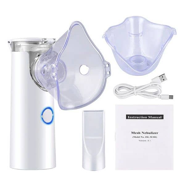 Mini Mesh Nebulizer , Portable Handheld Inhaler for  Treatment . 4