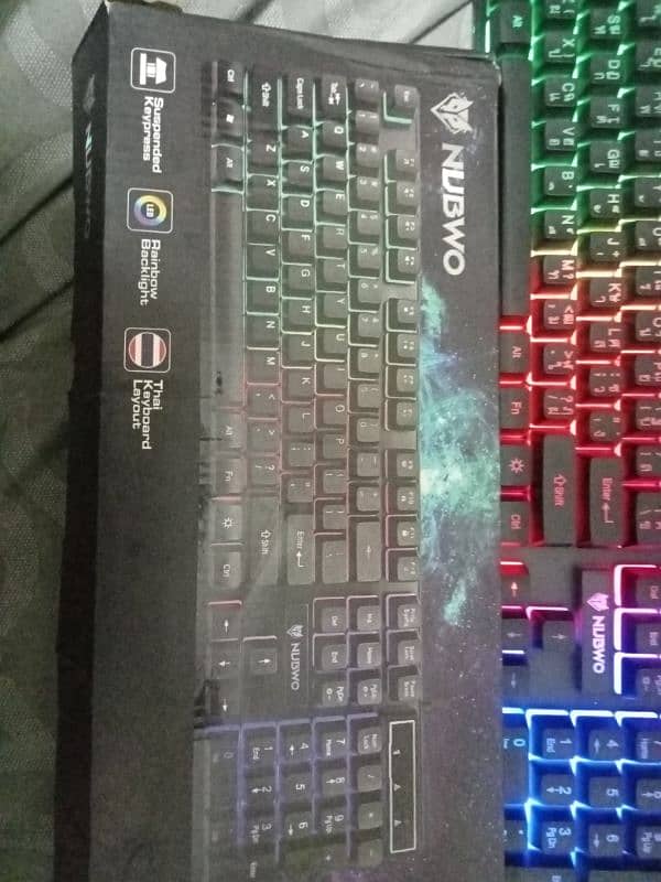 LED keyboard of NUBWO 2