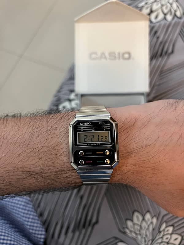 Casio A100WE-1A 1