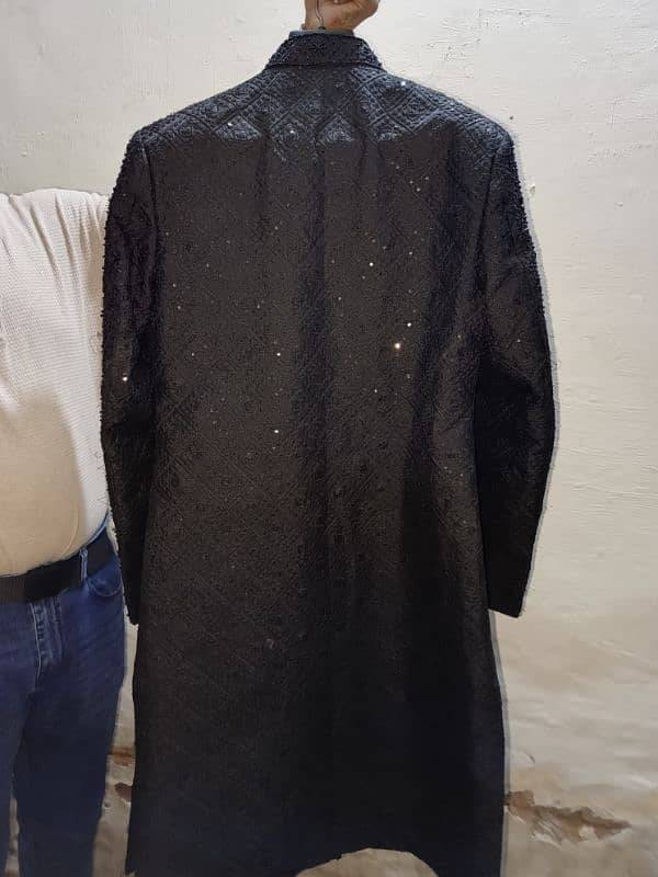 Black Sherwani 1