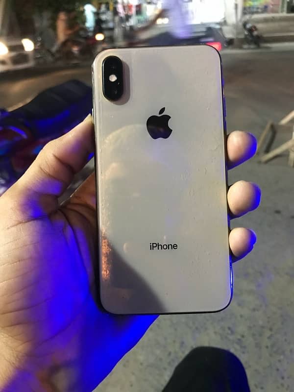 iphone xs golden clur pta prove duel sim 0