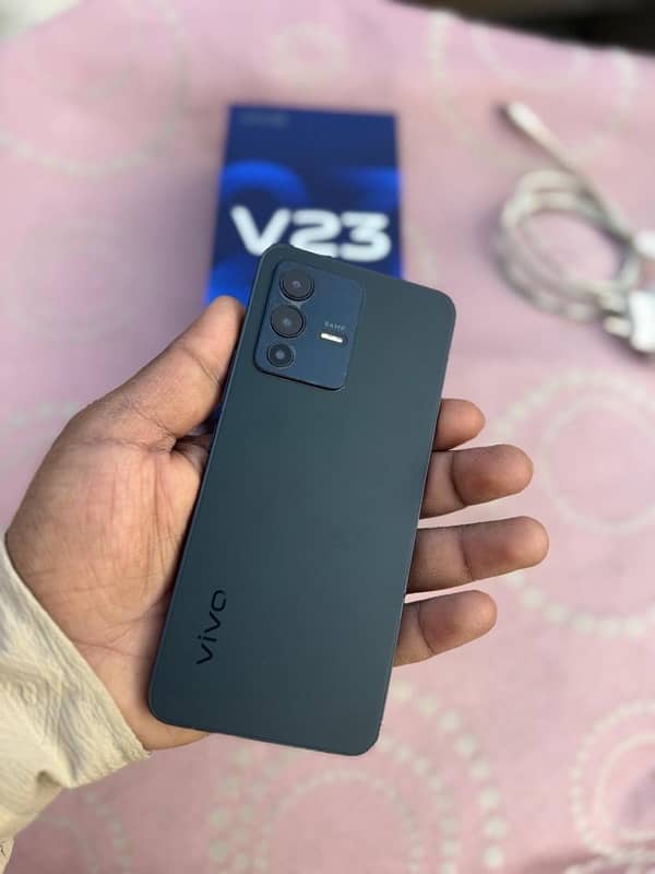 vivo v23 5G New Condition box + orignal Charges 0