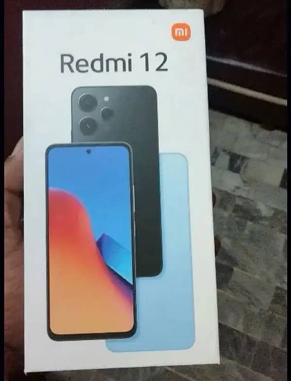 Redmi 12 complete box exchange 0