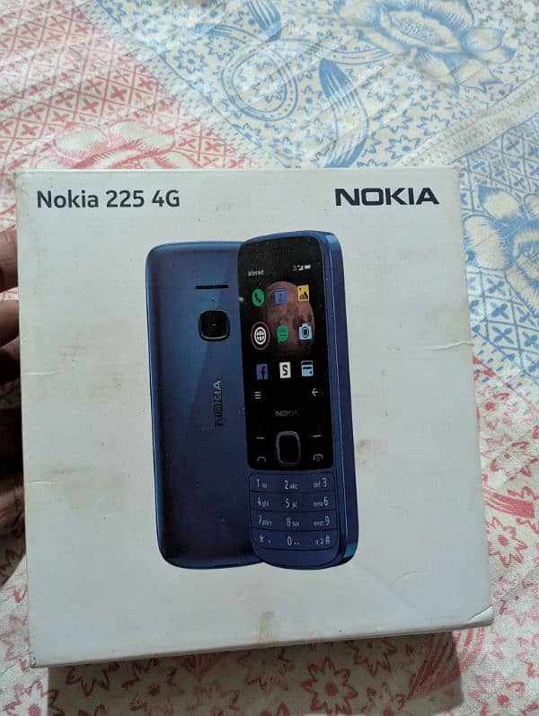 Nokia 225 4g with box official approv 1