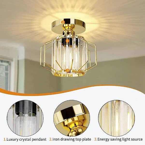 uk Frideko Ceiling Lights Living Room - Gold Light Fittings Ceilings 2