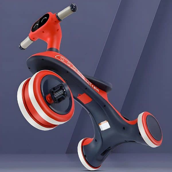 Versatile Metal Rod Tricycle for Kids 3+ Years with Lights and Music 7