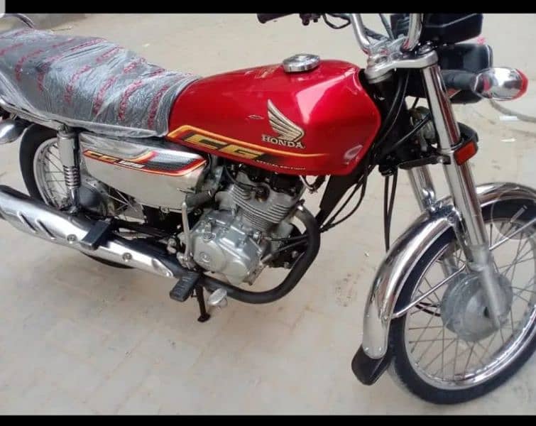 HONDA CG 125 2022 SPECIAL EDITION HYDERABAD 4