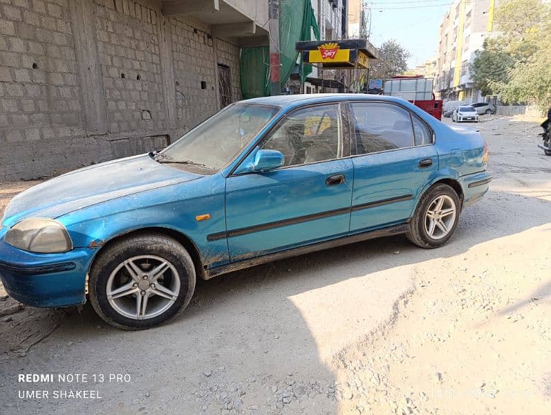 Honda Civic EXi 1999 own engine good frame 1