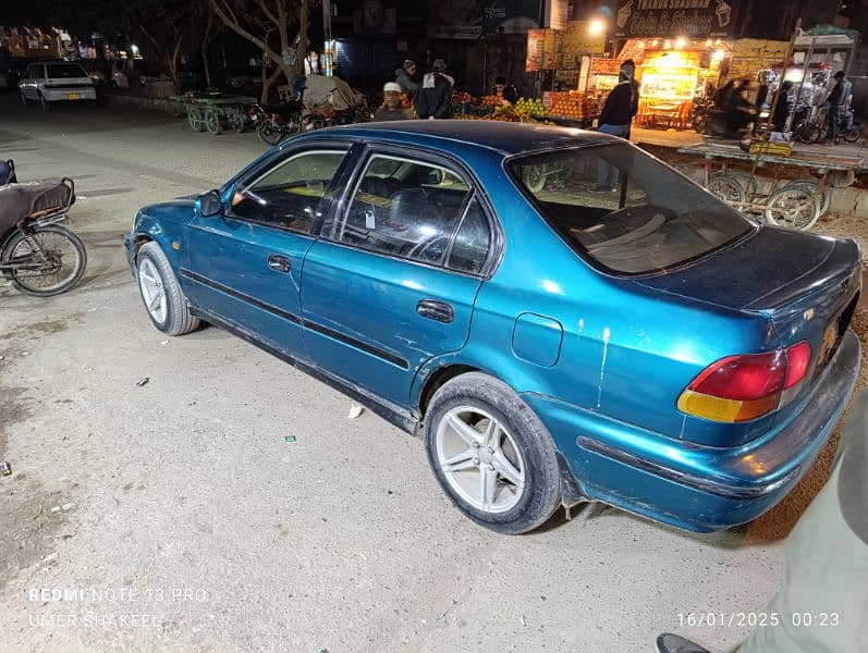 Honda Civic EXi 1999 own engine good frame 6