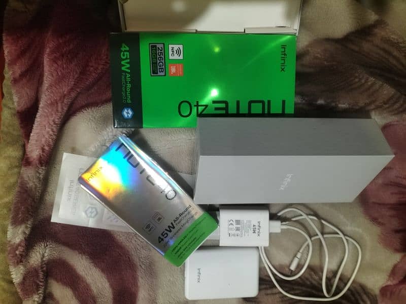 Infinix note 40 ka original charger or power bank 5