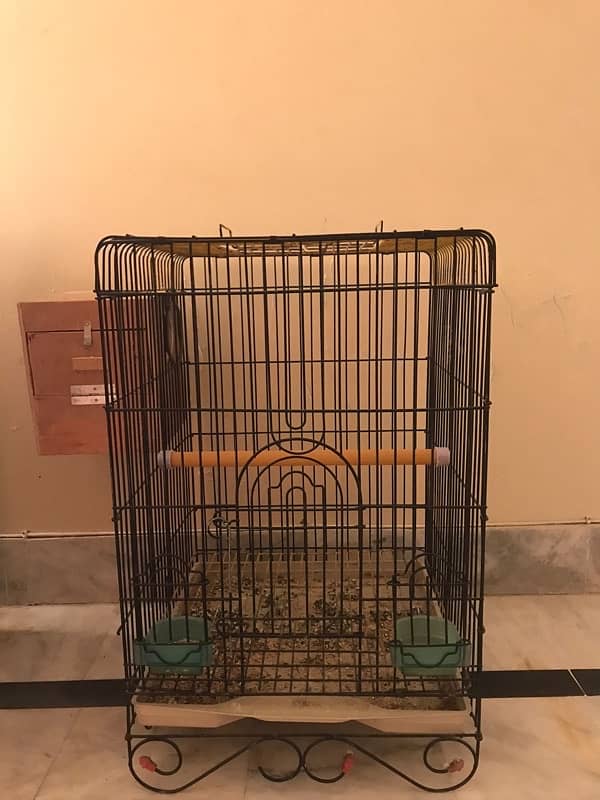 parrot cage for sell with box 0