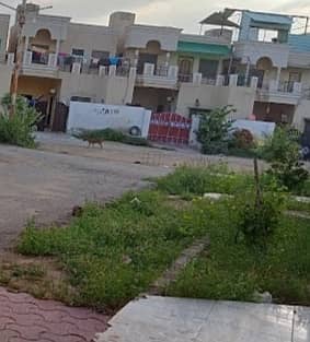 Urgent sale 120yrd lease plot ready to move society areesha villas near saadi garden scheme 33 0