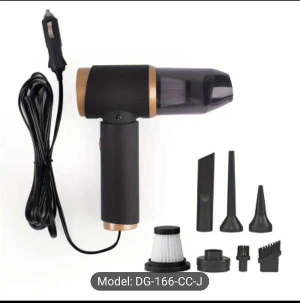 Handheld Vacuum Blower with Accessories, Portable Car & home Cleaner,. 0