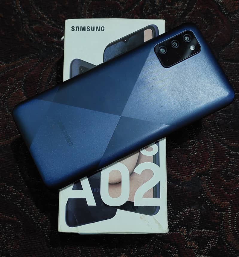 Samsung A02s Genuine Screen dual Sim PTA Approved 5