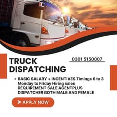 *Join Our Team: Truck Dispatchers & Sales Representatives*