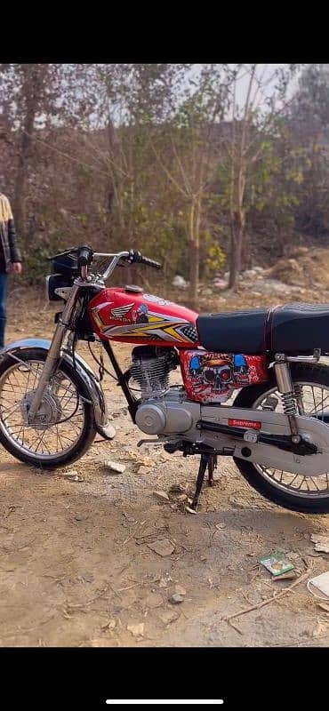 Honda 125 Full ready Bike for sale 1