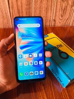 Tecno Spark 6 | 4GB Ram | 64GB Storage | Dual Sim |