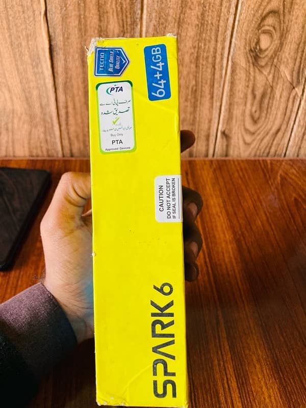 Tecno Spark 6 | 4GB Ram | 64GB Storage | Dual Sim | 10