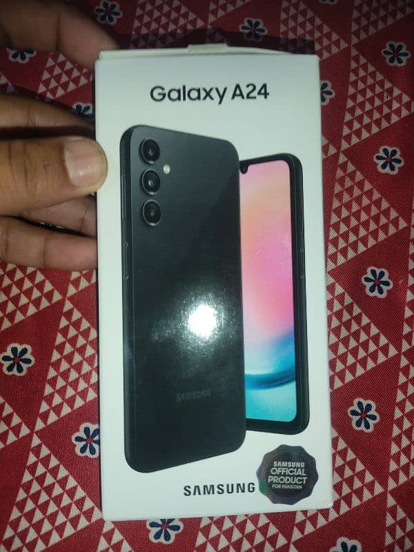 Samsung A24 in good condition 8 128 0