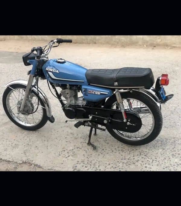 honda 125 isb golden num 4