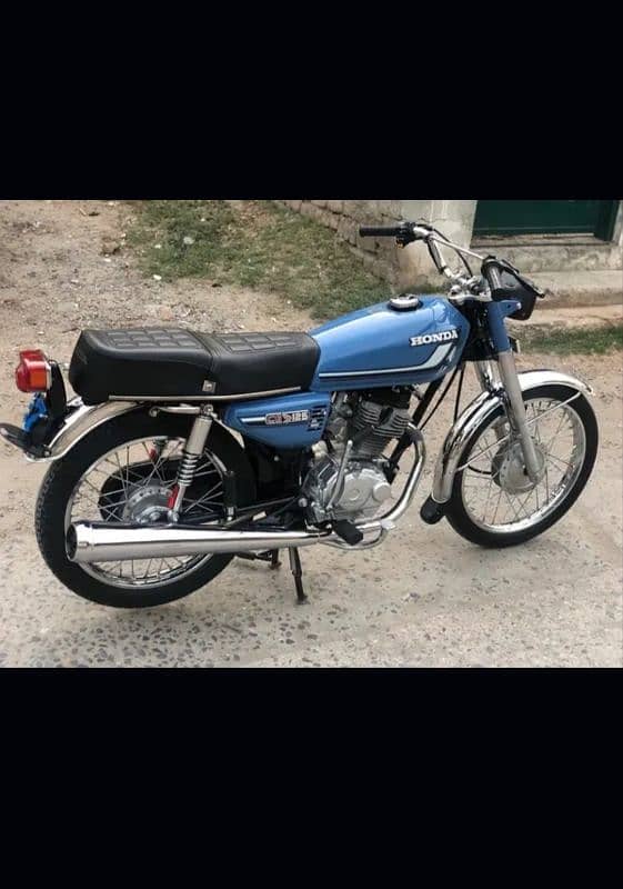 honda 125 isb golden num 5