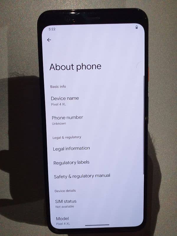 PIXEL 4XL wifi and sim not working 3