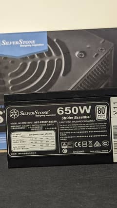 650W Sealed PSU with box (Silverstone)