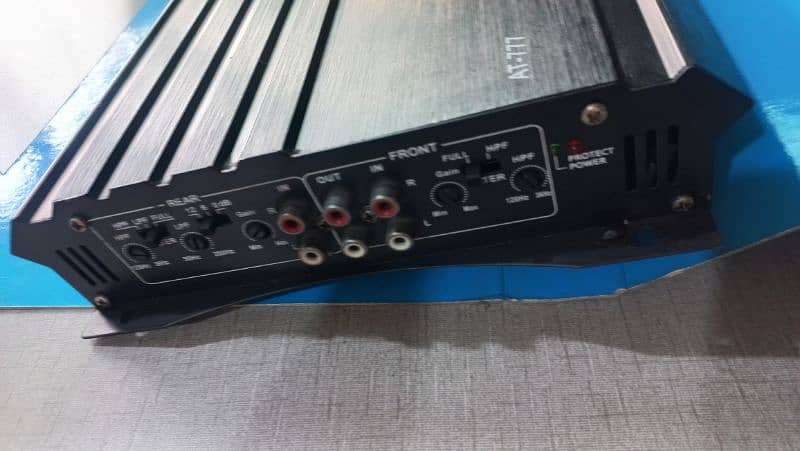 4 Channel Amplifier With One Sony Woofer 6