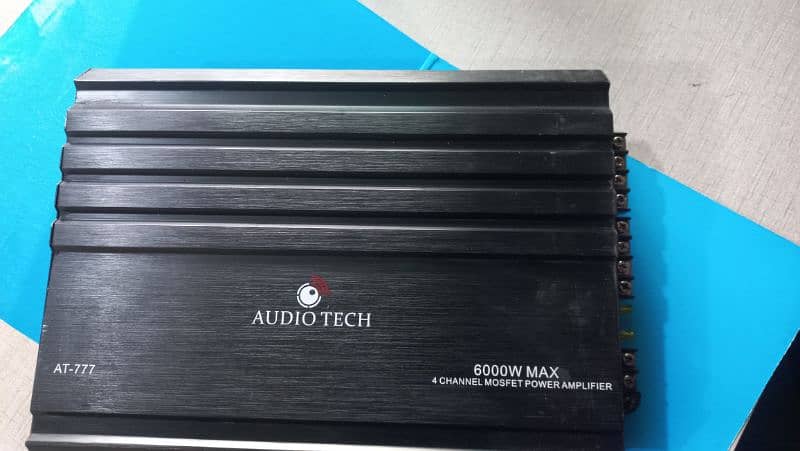 4 Channel Amplifier With One Sony Woofer 9