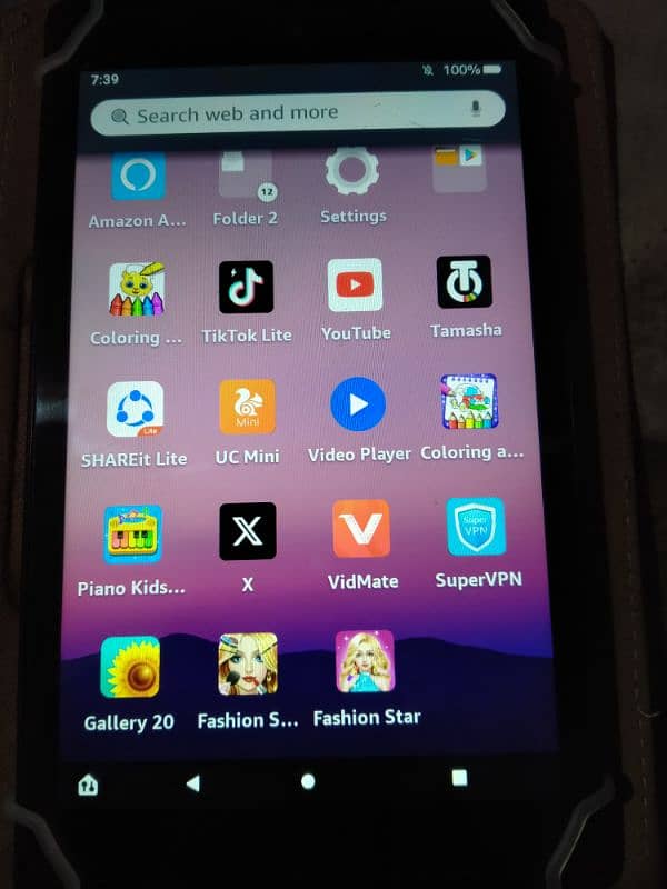 Amazon Fire 8th Generation Kids Tablet | Long Battery Life | Original. 7